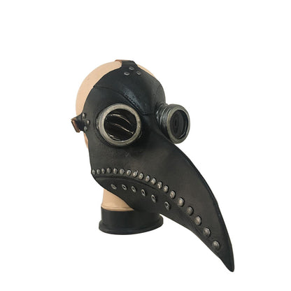 Steampunk Plague Doctor Mask, Beak Latex Mask, Personality Protection, Droplet Splash Artifact