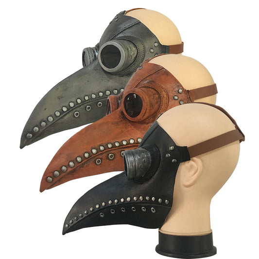 Steampunk Plague Doctor Mask, Beak Latex Mask, Personality Protection, Droplet Splash Artifact