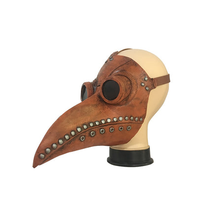 Steampunk Plague Doctor Mask, Beak Latex Mask, Personality Protection, Droplet Splash Artifact