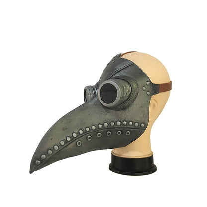 Steampunk Plague Doctor Mask, Beak Latex Mask, Personality Protection, Droplet Splash Artifact