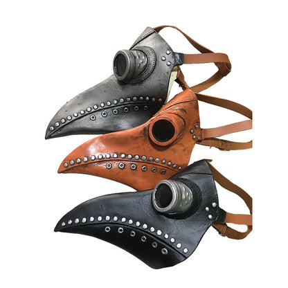 Steampunk Plague Doctor Mask, Beak Latex Mask, Personality Protection, Droplet Splash Artifact