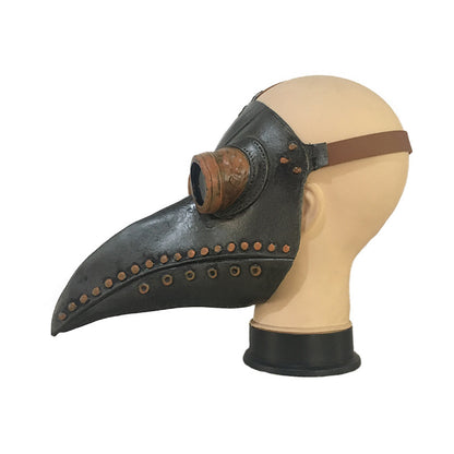 Steampunk Plague Doctor Mask, Beak Latex Mask, Personality Protection, Droplet Splash Artifact