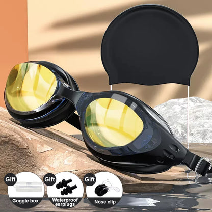 Swimming Goggles Anti-Fog UV Protection Swimming Glasses Professional Silicone Swimming Glasses For Men and women