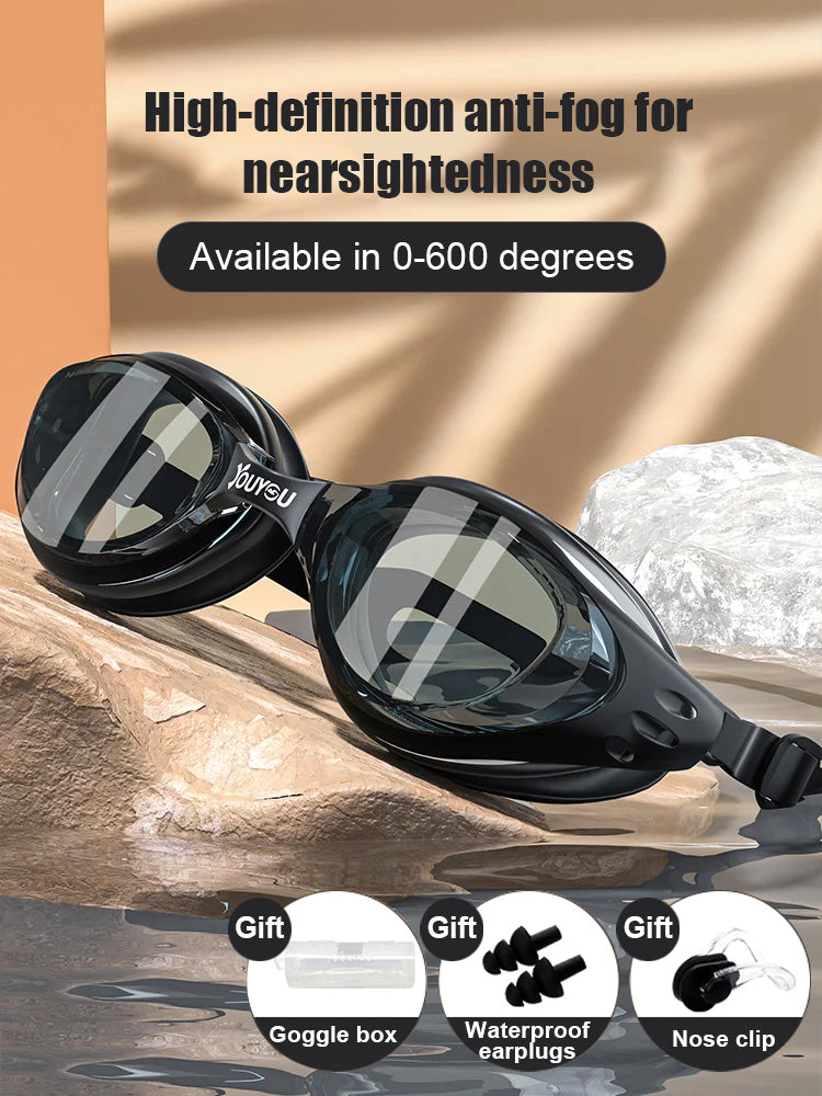 Swimming Goggles Anti-Fog UV Protection Swimming Glasses Professional Silicone Swimming Glasses For Men and women