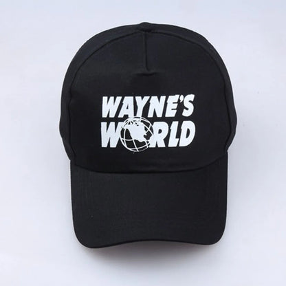 Wayne’s World Mesh Hat Brand Snapback Cotton Baseball Cap For Men Women Hip Hop Bone Dad Trucker Hat Casquette Homme