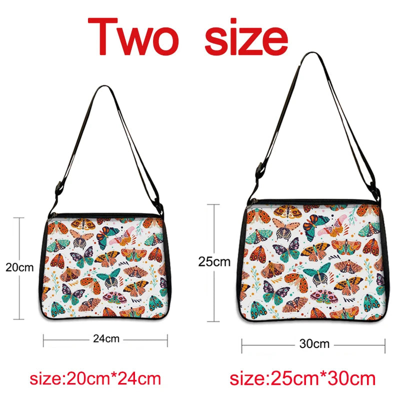 Mandala Flowerote Handbag Women Ethnic Traditional Shopping Bag Floral Print  Shoulder Bag  For Lady Traveling Messenger Bag