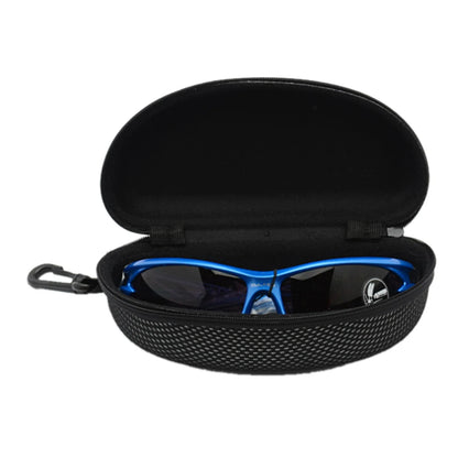 Fashion Black Portable Zipper Eye Glasses Sunglasses Hard Case Box Protector