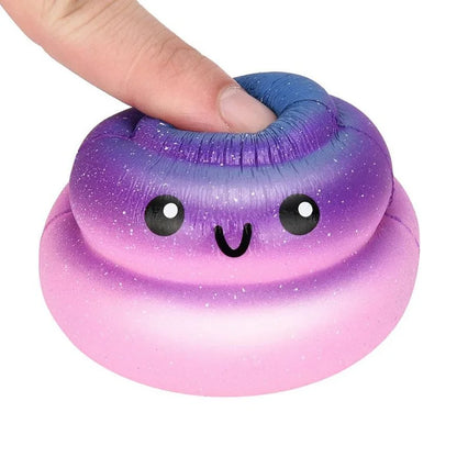 Exquisite Fun Galaxy Poo Soft Scented Squishy Squeeze Toys Antistress funny Charm Slow Rising PU Stress Reliever Toy 7*7*6 CM