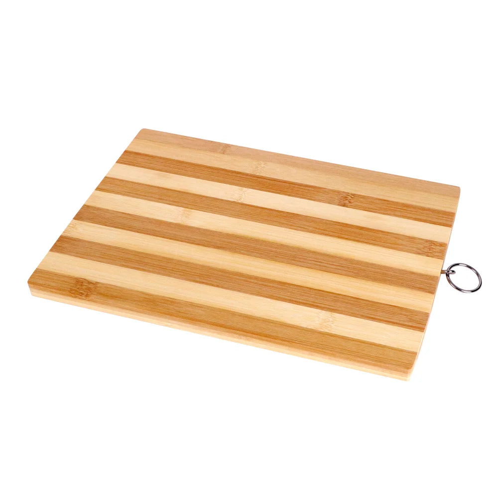 Jaswehome Kitchen Chopping Board Bamboo Vegetable Fruits Outdoor Camping Food Cutting Board Rectangle Meats Serving Boards