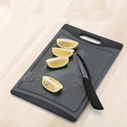 Antibacterial PP U Shape Anti-Overflow Cutting Board Non-Slip Chopping Board Durable Vegetable Cutting Board Kitchen Accessories