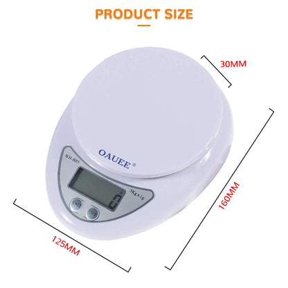 Towayer Portable Digital Scale LED Electronic Scales Postal Food Measuring Weight LED Electronic Scales Kitchen Accessories