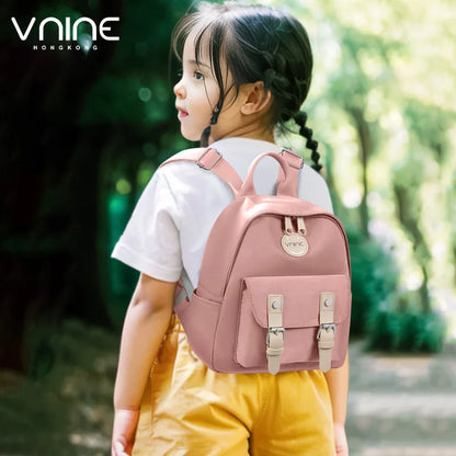 VNINE Kindergarten School Bag Children's School Bag Boys and Girls Small Backpack Boys and Girls Enrollment Baby School Bag Firs