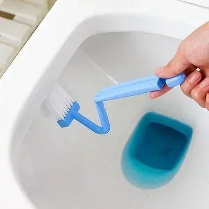 Curved Toilet Brush Long Handle Toilet Cleaning Brush Household Deep Cleaning Tool Bathroom Supplies