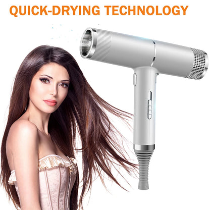 Hair Dryer Fast Drying Professional Hair Dryer Negative Ion Premium Hair Dryer Cold And Warm Air Multifunction Style Tool