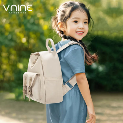 VNINE Kindergarten School Bag Children's School Bag Boys and Girls Small Backpack Boys and Girls Enrollment Baby School Bag Firs