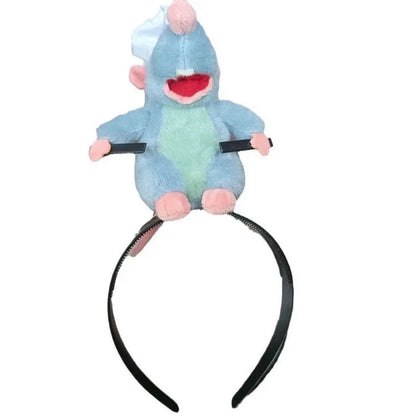 2024 Funny Ratatouille Hairband for women Plush Doll Headband girls Ratatouille hairclip Cute Hoops hair acsesories