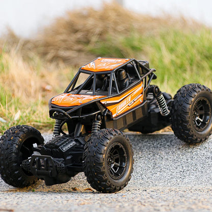 Alloy climbing mountain monster 4WD remote control car toy model 1:16 off-road vehicle rock climbing car remote control for chil