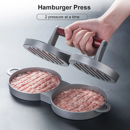 Round Shape Meat Tools Hamburger Press Hamburger Plastic Meat Beef Grill Burger Press Patty Maker Mold Kitchen Supply Tool