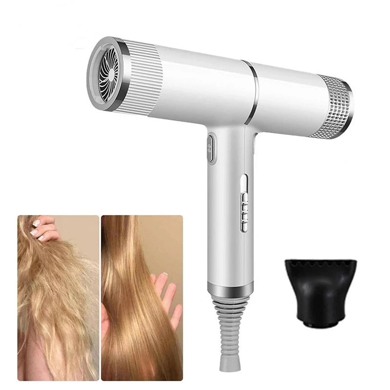 Hair Dryer Fast Drying Professional Hair Dryer Negative Ion Premium Hair Dryer Cold And Warm Air Multifunction Style Tool