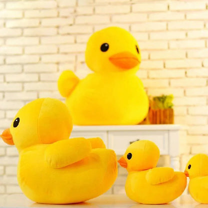 Kawaii Big Yellow Duck Mini Plush Dolls Toy Cute Soft Cartoon Stuffed Animal Toys Birthday Gifts for Children Kids Baby Girl