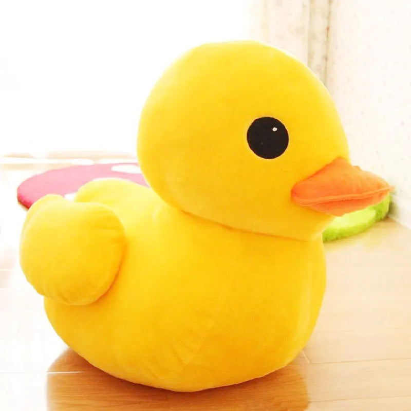 Kawaii Big Yellow Duck Mini Plush Dolls Toy Cute Soft Cartoon Stuffed Animal Toys Birthday Gifts for Children Kids Baby Girl