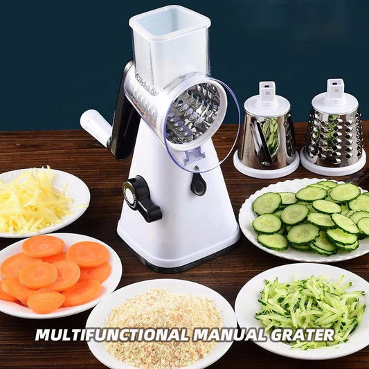 Vegetable Slicer Manual Kitchen Accessories Vegetable Cutter Round Chopper Potato Household Kitchen Supplies Kitchen Gadgets Gra