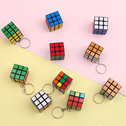 12Pcs 3cm Mini Magic Cube Children Educational Toys Kindergarten Prize Kids Birthday Party gift Favors Goodie Bag Pinata Fillers