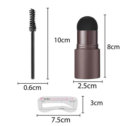 makeup products Eyebrow Stamp Shaping KitSet maquiagem Hairline Enhance Make-up forwomen , maquillage femme