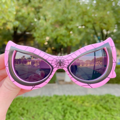 NEW Disney Spiderman Sunglasses Plastic Action Toys Figure Anime Spider Cartoon Fashion Sunglasses Cute Gifts For kids toys