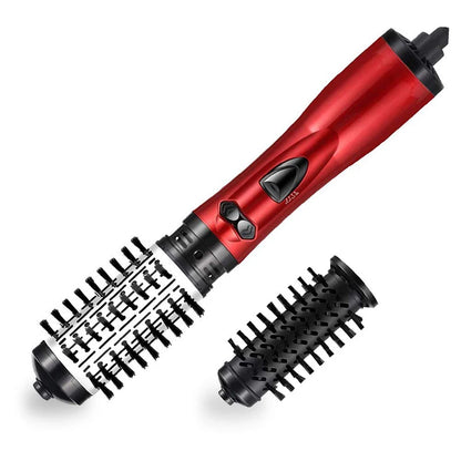 Hot selling portable 2-in-1 rotary hair dryer straight hair comb hot air brush negative ion hairstyle comb