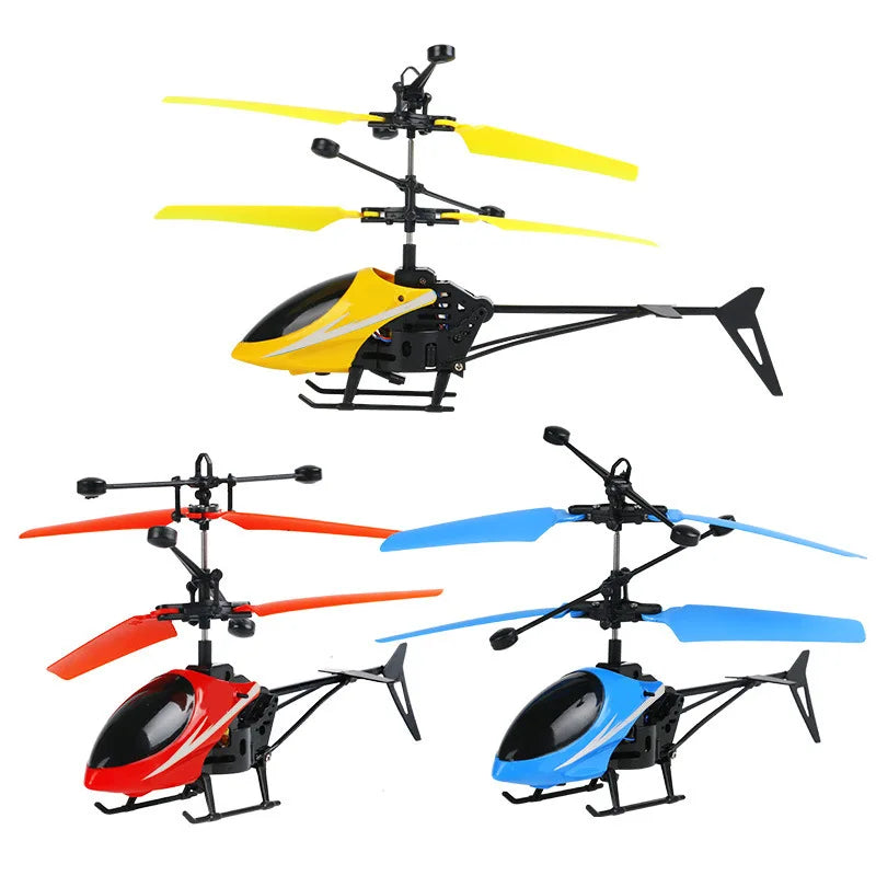 Rechargeable Mini RC Drone Remote Safe Fall-resistant RC Helicopters Drone Children Toys