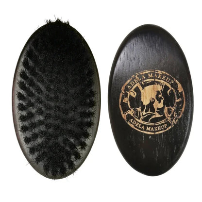 Fur Boar Wild Men Beard Brush Wood Bristle Professional Beard Comb Hair Mustache Shaving Face Massage Facial Hair Cleaning Brush