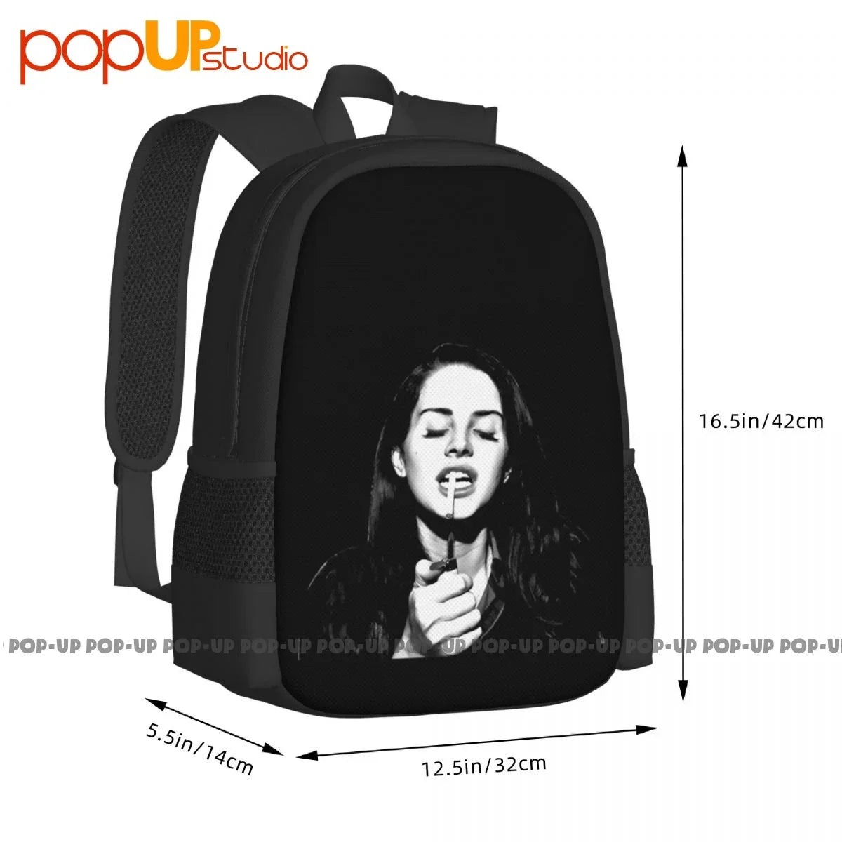 Lana Del Rey Backpack Large Capacity Hot Creative Storage Bag Riding Backpack