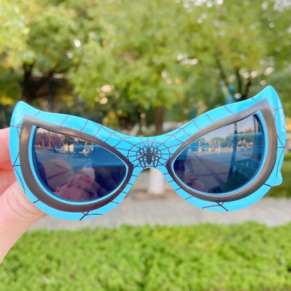 NEW Disney Spiderman Sunglasses Plastic Action Toys Figure Anime Spider Cartoon Fashion Sunglasses Cute Gifts For kids toys