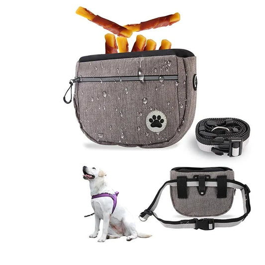 Pet Portable Dog Training Waist Bag Treat Snack Bait Dogs Obedience Agility Outdoor Feed Storage Pouch Food Reward Waist Bags