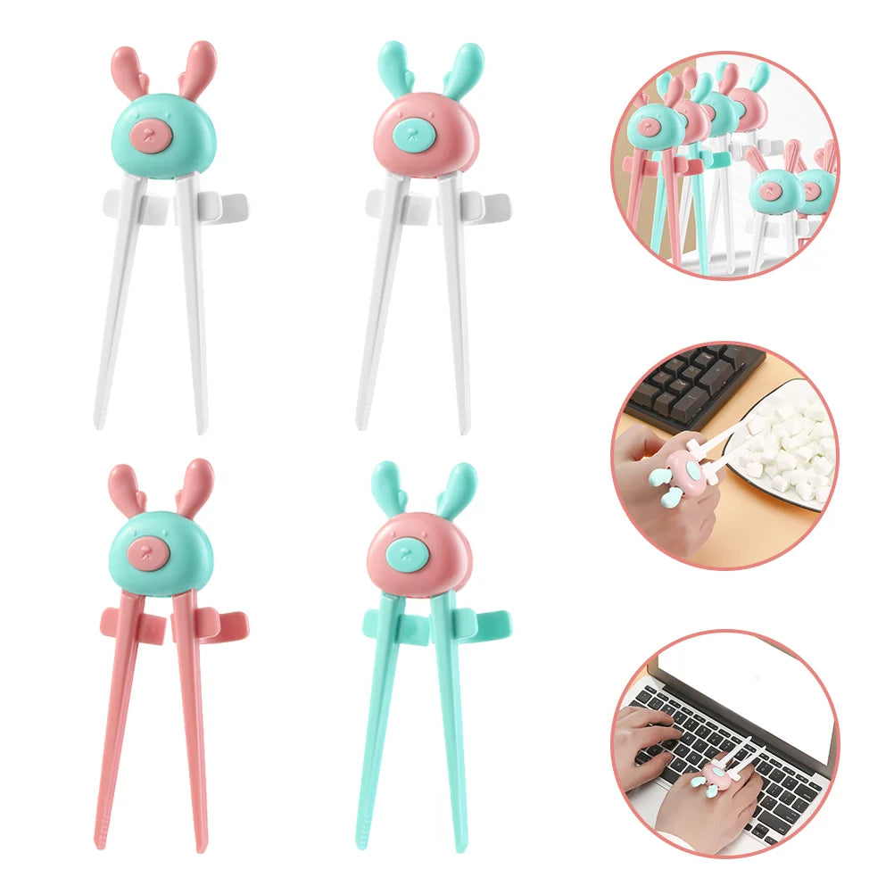 Chopsticks Finger Snack Clips Gamers For Chips Potato Training Gaming Eating Tongs Chip Clip Gamer Food Grabber Tool Snacks