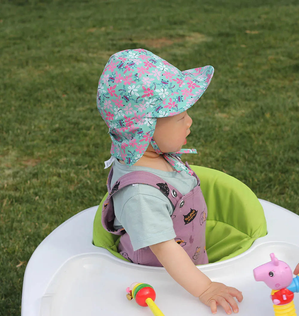 Children's Bucket Hats Adjustable Summer Baby Quick-drying Cap Wide Brim Beach Travel  UV Protection Outdoor Essential Sun Caps