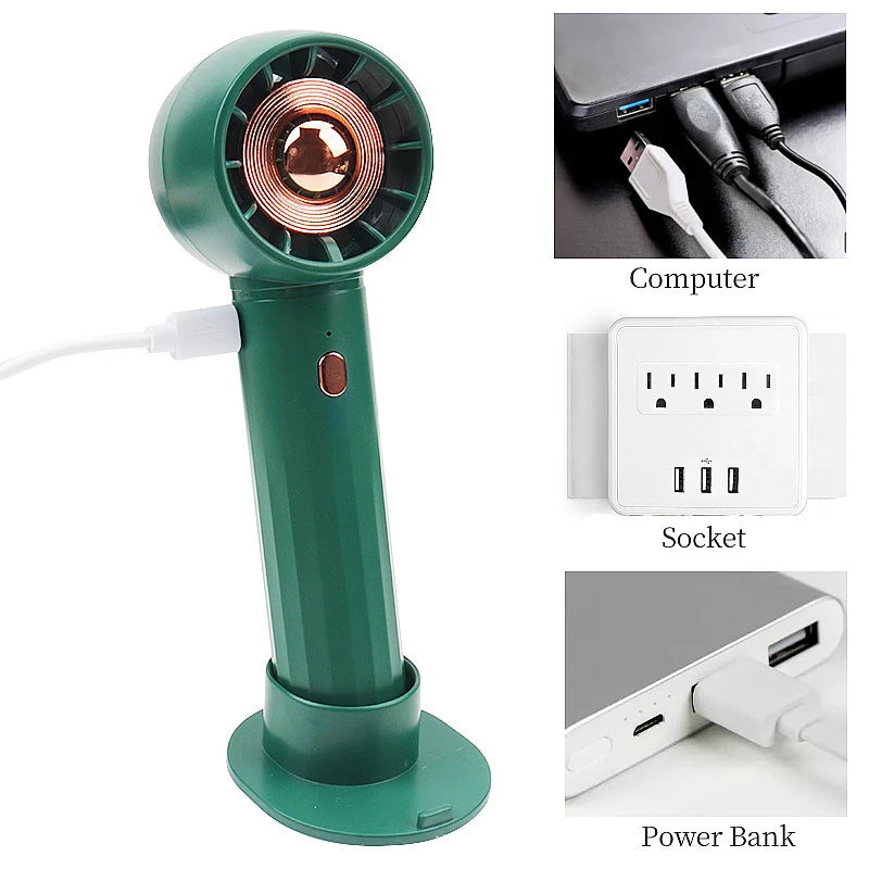 Portable Lashes Fan Handheld Small Usb Charging Fan Eyelash Glue  Dedicated Dryer Eyelash Extension Supplies Make up Tools