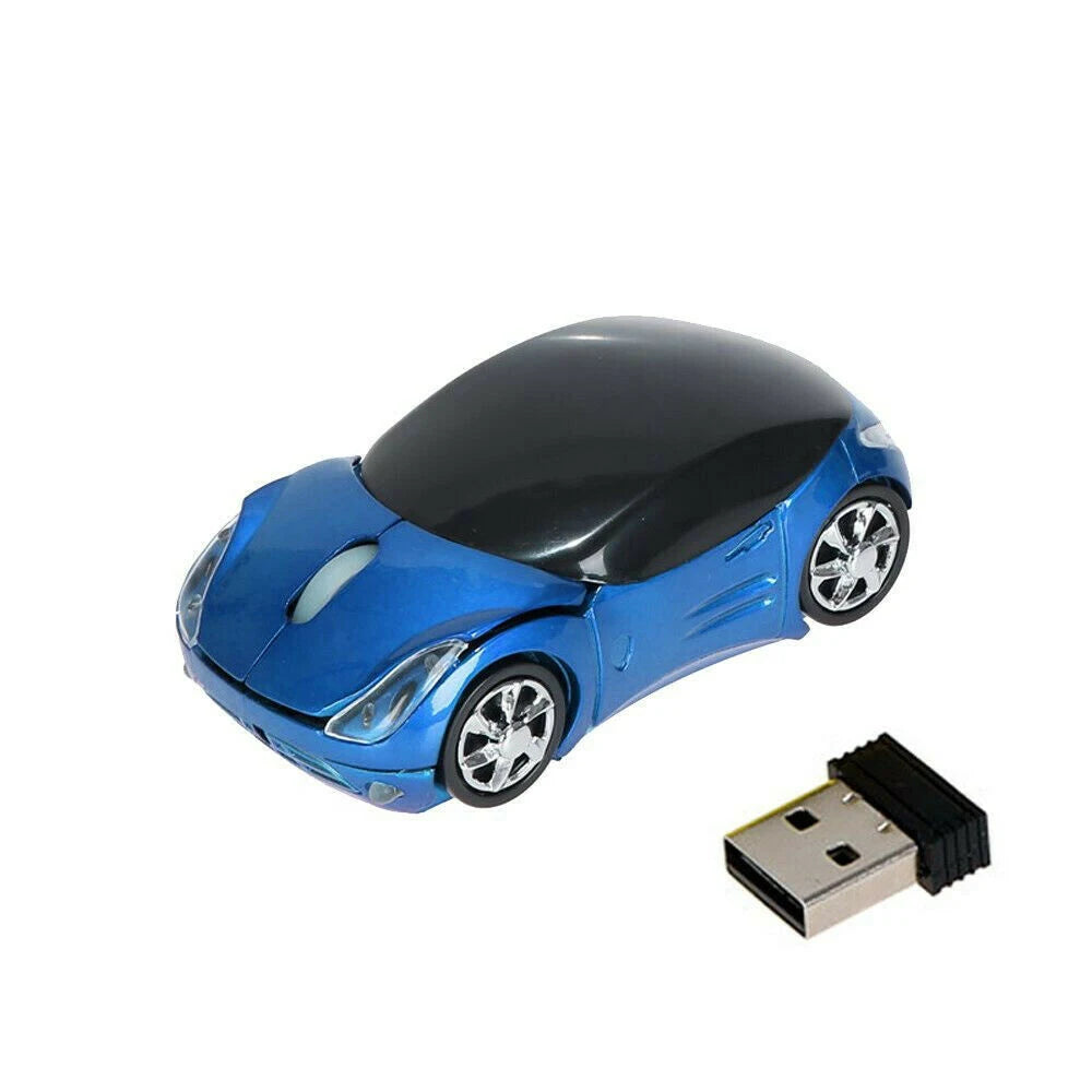 Wireless Mouse Battery Mice Wireless Computer Mouse 2.4G Office Gaming Mouse 3 Key Cute Car Interesting Mouse For Laptop PC