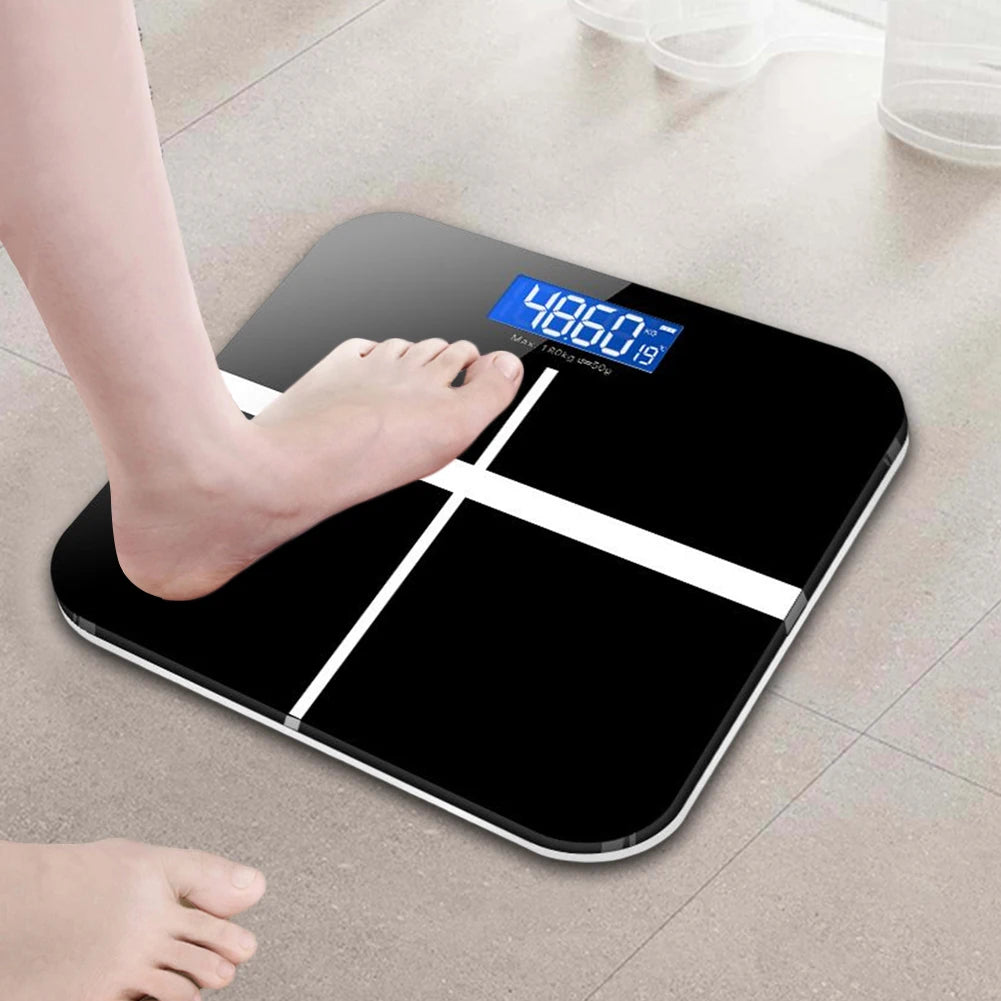 Household Electronic Scale HD Display Electronic Weight Scale USB Charging Battery-powered for Home Office Supplies Adult Health