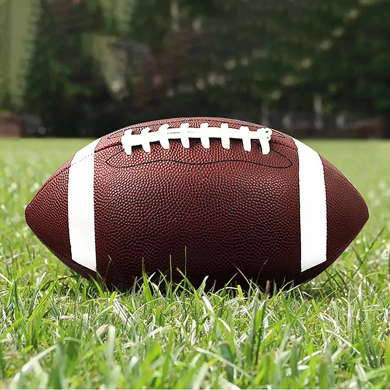 1PC 8.5inch American Football Soccer Rugby Association Football Footy Ball Standard Sports Football For Men Women Children