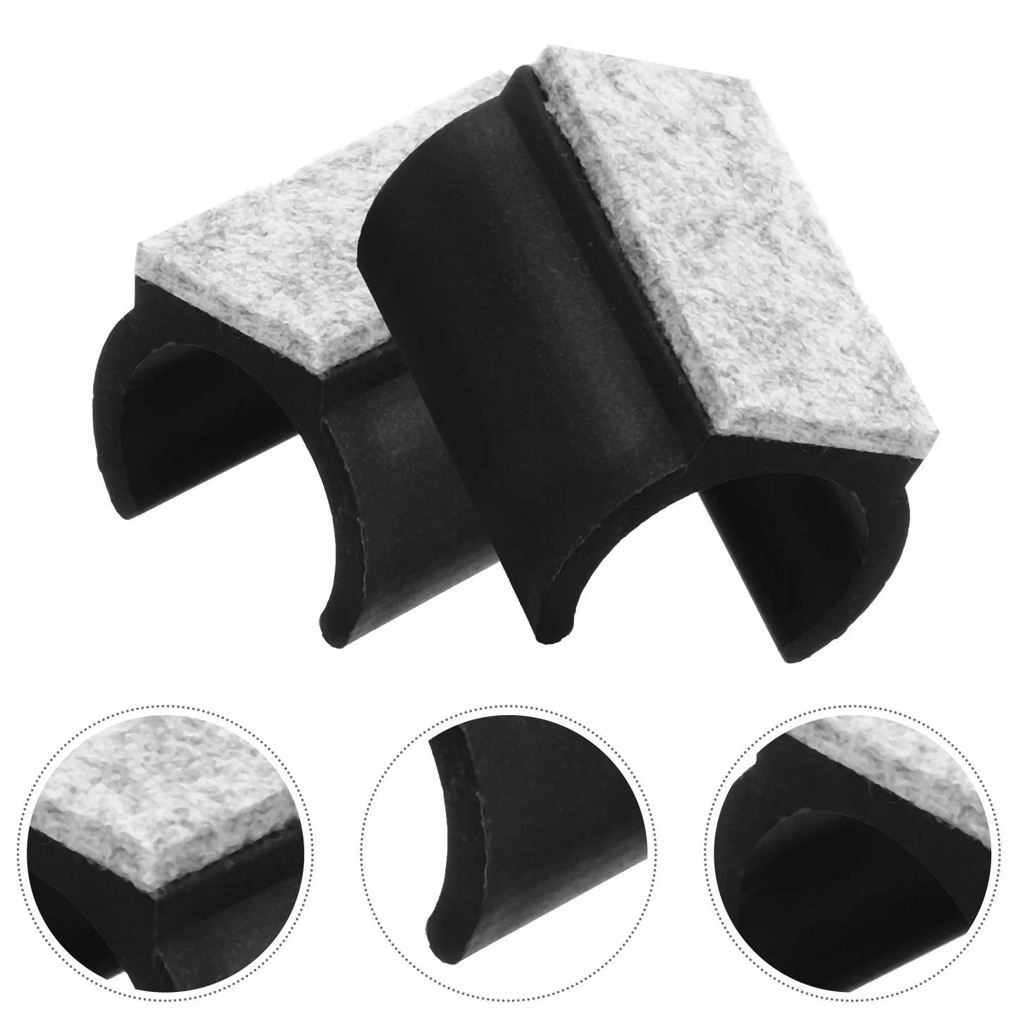 Furniture Pads Chair Legs Pads  U-shaped Chair Leg Caps Felt Floor Protectors