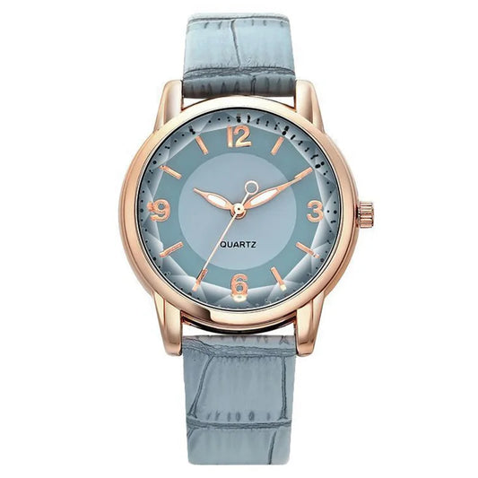 Ladies Leather Watches Women Watch Dial Quartz Creative Fashion Quartz Watch Montre Femme Reloj Mujer Relojes Para Mujer