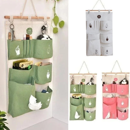 Home Hanging Storage Bag Organizer Container Car Bathroom Door Wardrobe Wall Home Organizer