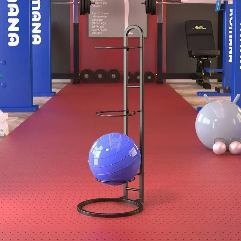 Children Basketball Storage Rack Portable Stand Vertical Holder Indoor Put Ball Space Save Football Volleyball Display Balls