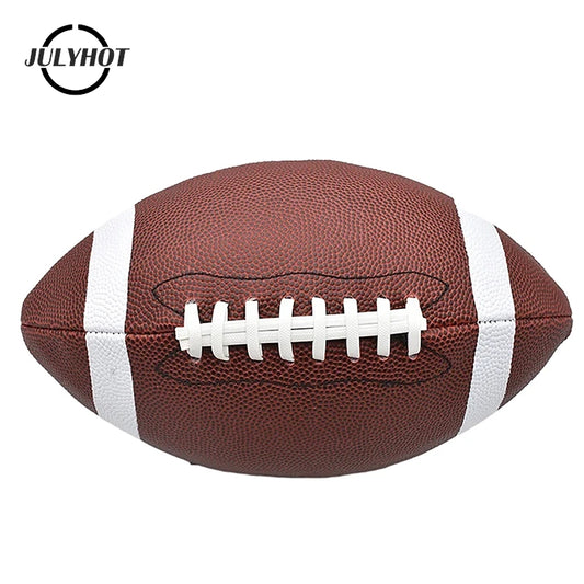 1PC 8.5inch American Football Soccer Rugby Association Football Footy Ball Standard Sports Football For Men Women Children