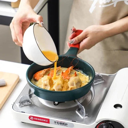 Japanese Ceramic frying pan Non Stick Cooking Pot Saucepan Fry Pan Breakfast Crepe Steak Egg Maker Pan Cookware Kitchen Utensil