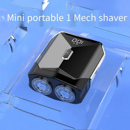 Electric Shaver Dual Batteries Digital Display LED Mini Razor Mech Rechargeable Magnetic Cutter Head Beard Trimmer Men