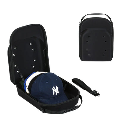 Unisex Baseball Hat Travel Bag Baseball Cap Case Sport High Quality Storage Carrier Box Display Eva Carrying Bags Solid Color