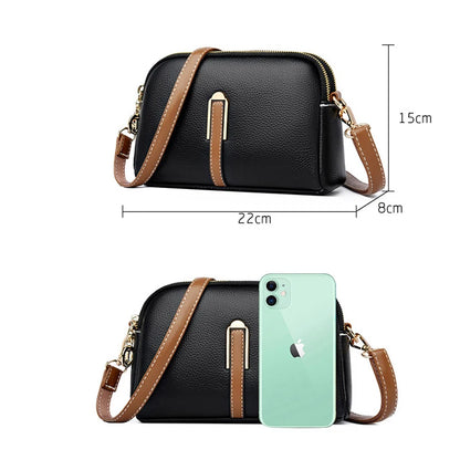 100% Genuine Leather Shoulder bag Women Handbag Designer Cowhide Flap Bag Luxury Women's Messenger Bags Crossbody Bags For Women